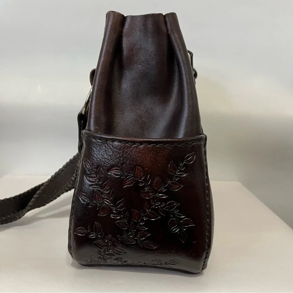 Beautiful Handmade Shoulder Bag Embossed